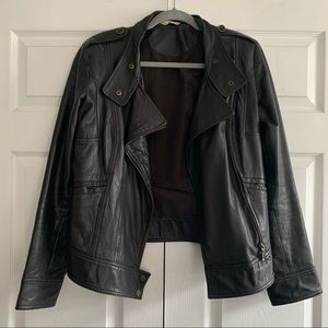 Dark Leather Jacket